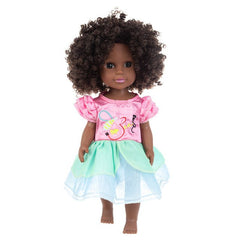 1PC African Black Baby Toy - 35cm Rubber Multi Style Explosion Head Baby Doll in Black Skin - Flexi Africa Worldwide Postage