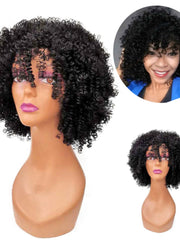 African Small Volume Corn Curler Exaggerated Foreigner Wig - Free Delivery Worldwide only at Flexi Africa