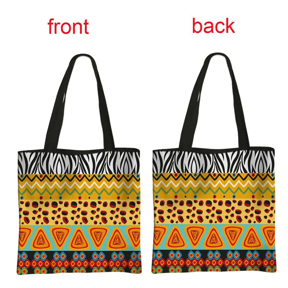 African Women's Style Handbag: Traditional Printed Top-Handle and Shoulder Tote Bags for Females - Flexi Africa - Flexi Africa offers Free Delivery Worldwide - Vibrant African traditional clothing showcasing bold prints and intricate designs