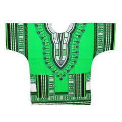 Authentic African Dashiki XXXL T-Shirt: Men's 100% Cotton Traditional Print Shirt for a Bold and Stylish Look - Free Delivery Worldwide only at Flexi Africa