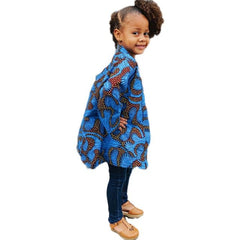 Authentic African Style: Women's Short Kimono Jacket with Traditional Patterns - Free Delivery Worldwide only at Flexi Africa