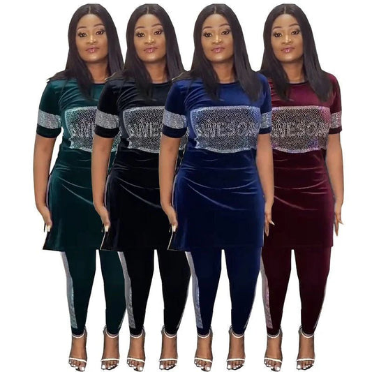 Bold and Beautiful: African American Inspired Women's Winter Sportswear Tracksuit - Free Delivery Worldwide only at Flexi Africa