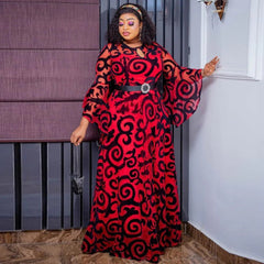 Breezy Elegance: African Chiffon Dresses - Free Delivery Worldwide only at Flexi Africa