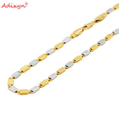 Gold/Silver Color Choker Necklaces for Women and Men – African - Inspired Chain Jewelry - Free Delivery Worldwide only at Flexi Africa