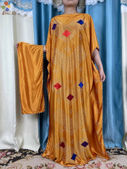 Luxurious New African Abaya: Muslim Prayer Clothing for Women with Exquisite Inlays - Flexi Africa - www.flexiafrica.com