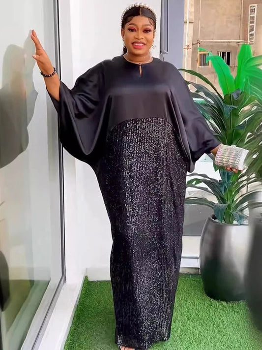 Plus Size Long Dresses For Women African Traditional Party Evening Gowns Luxury Africa Clothing Loose - Free Delivery Worldwide only at Flexi Africa