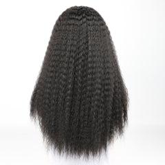 Versatile Long Kinky Curly Synthetic Wigs for Black Women - Flexi Africa Free Delivery Worldwide only at www.flexiafrica.com