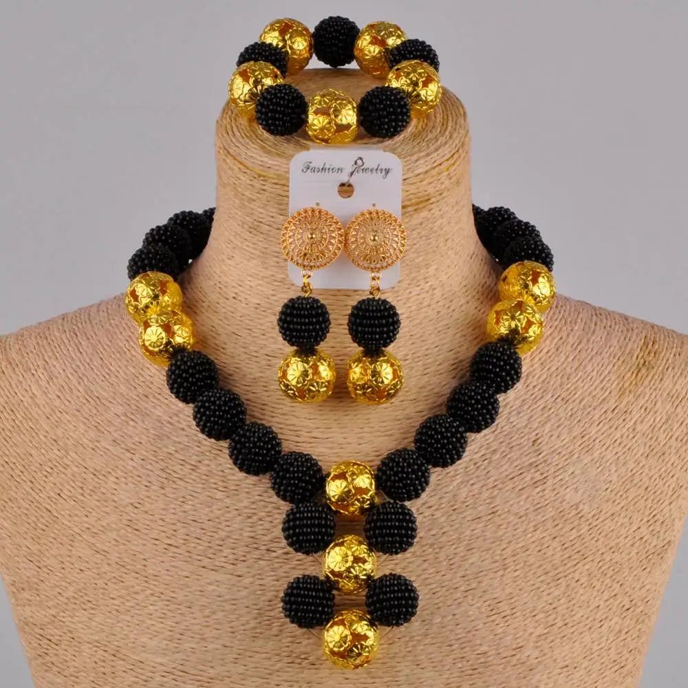 White Women Necklace Costume African Beads Jewelry Set - Free Delivery Worldwide only at Flexi Africa